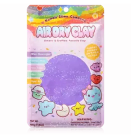 Kawaii Slime Air Dry Clay Color Light Purple