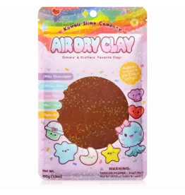 Kawaii Slime Air Dry Clay Color Brown
