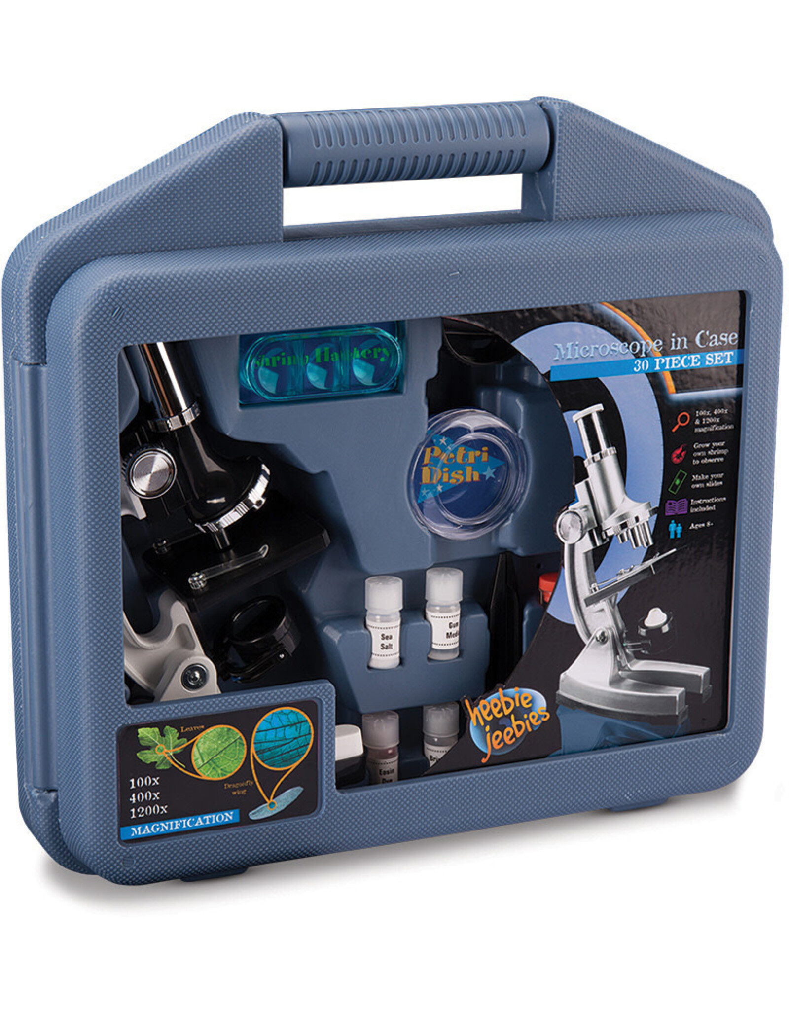 Heebie Jeebies Discovery Microscope Set With Case
