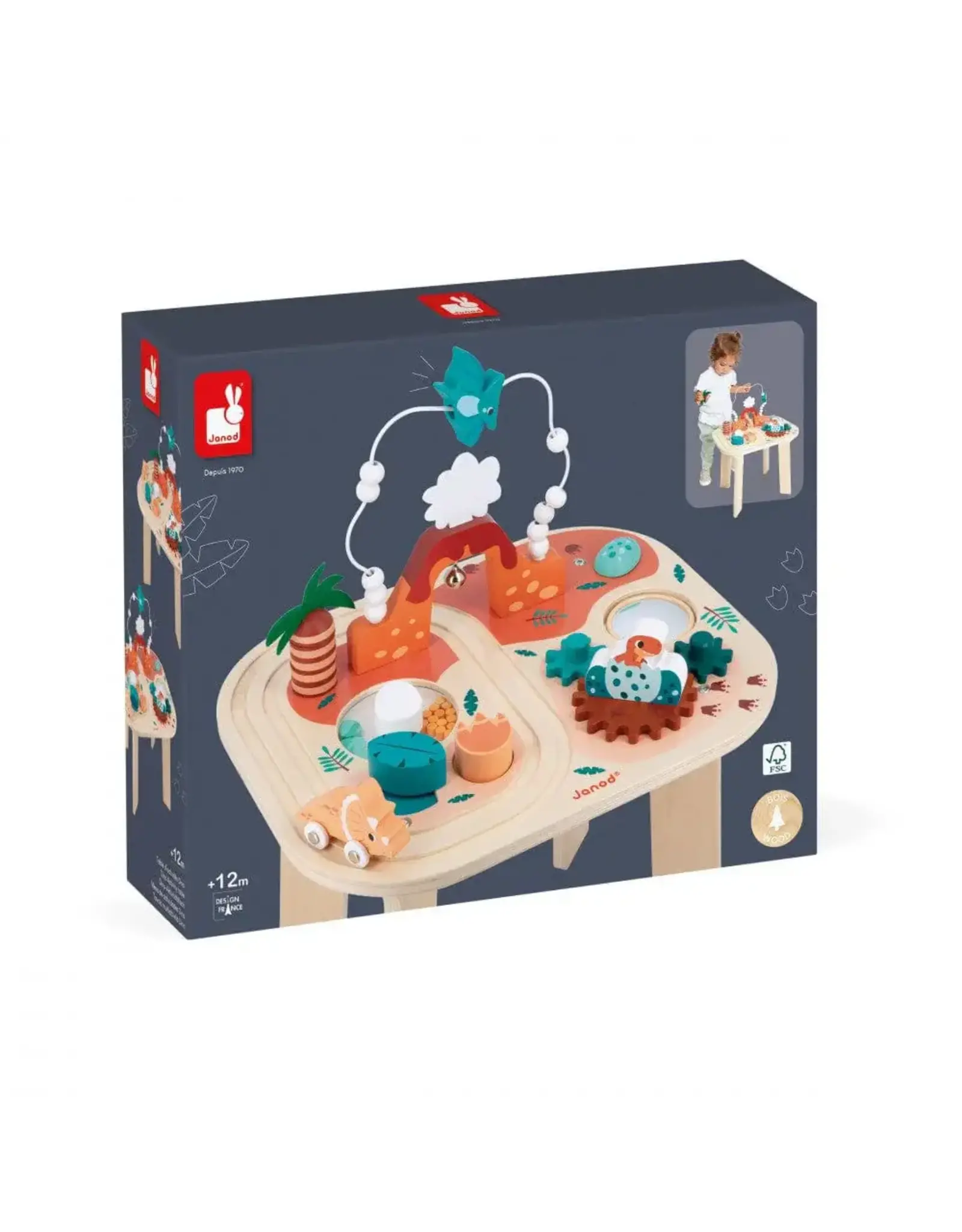 Janod Dino Activity Table