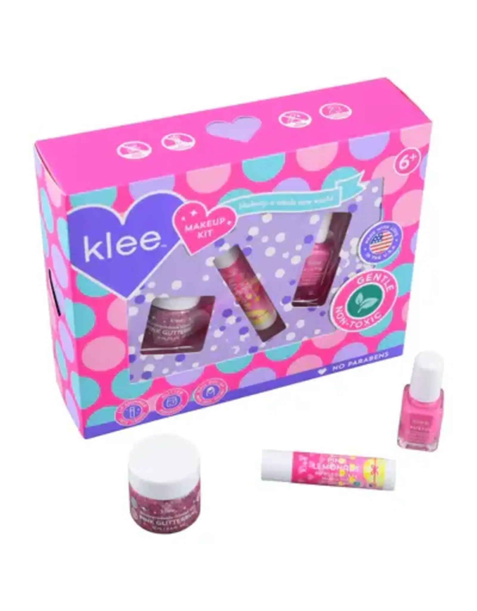 Klee Naturals Klee Pink Sugar Swirls Makeup Kit