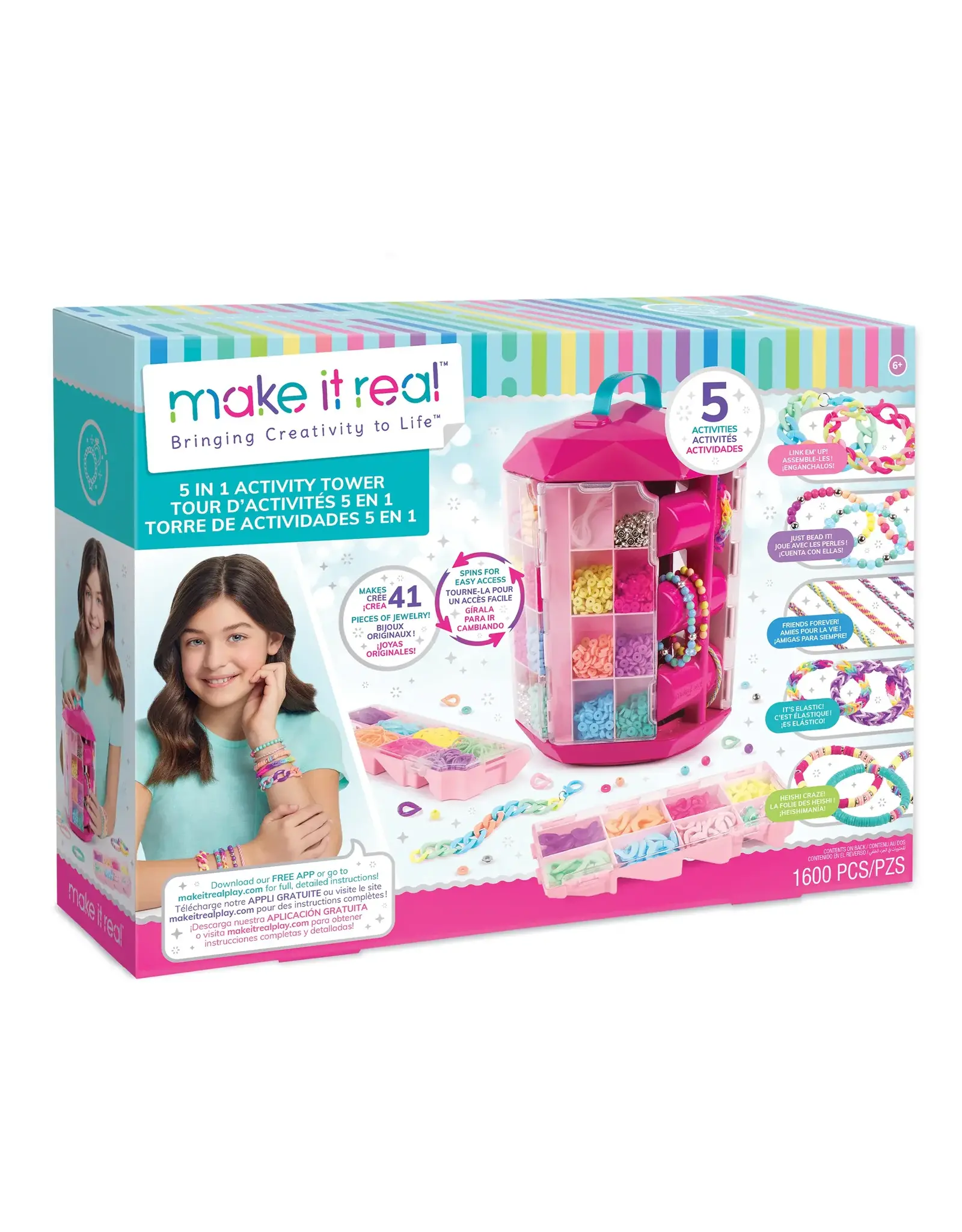 Make It Real 5 in 1 Activity Tower