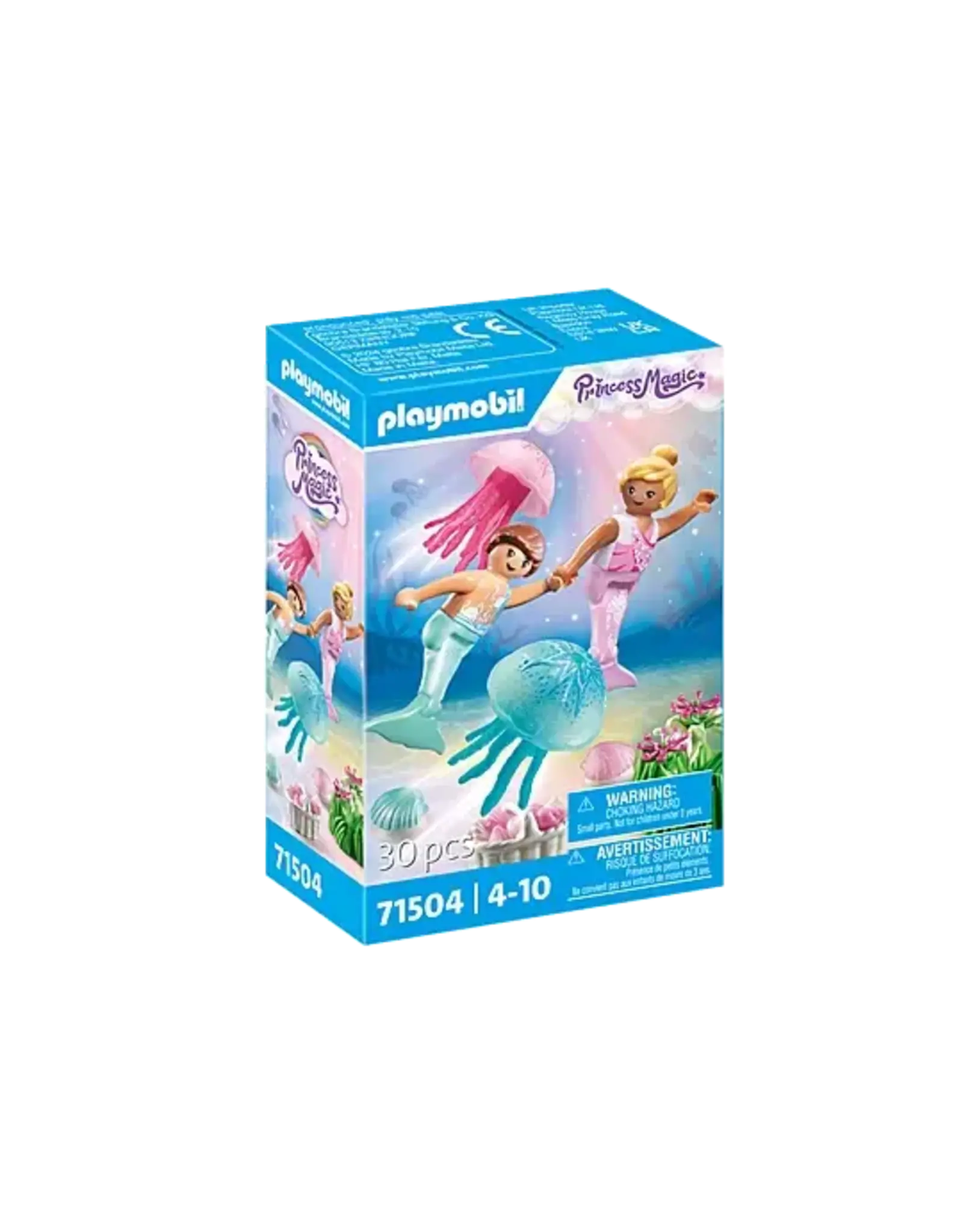 Playmobil Mermaid Kids With Jellyfish