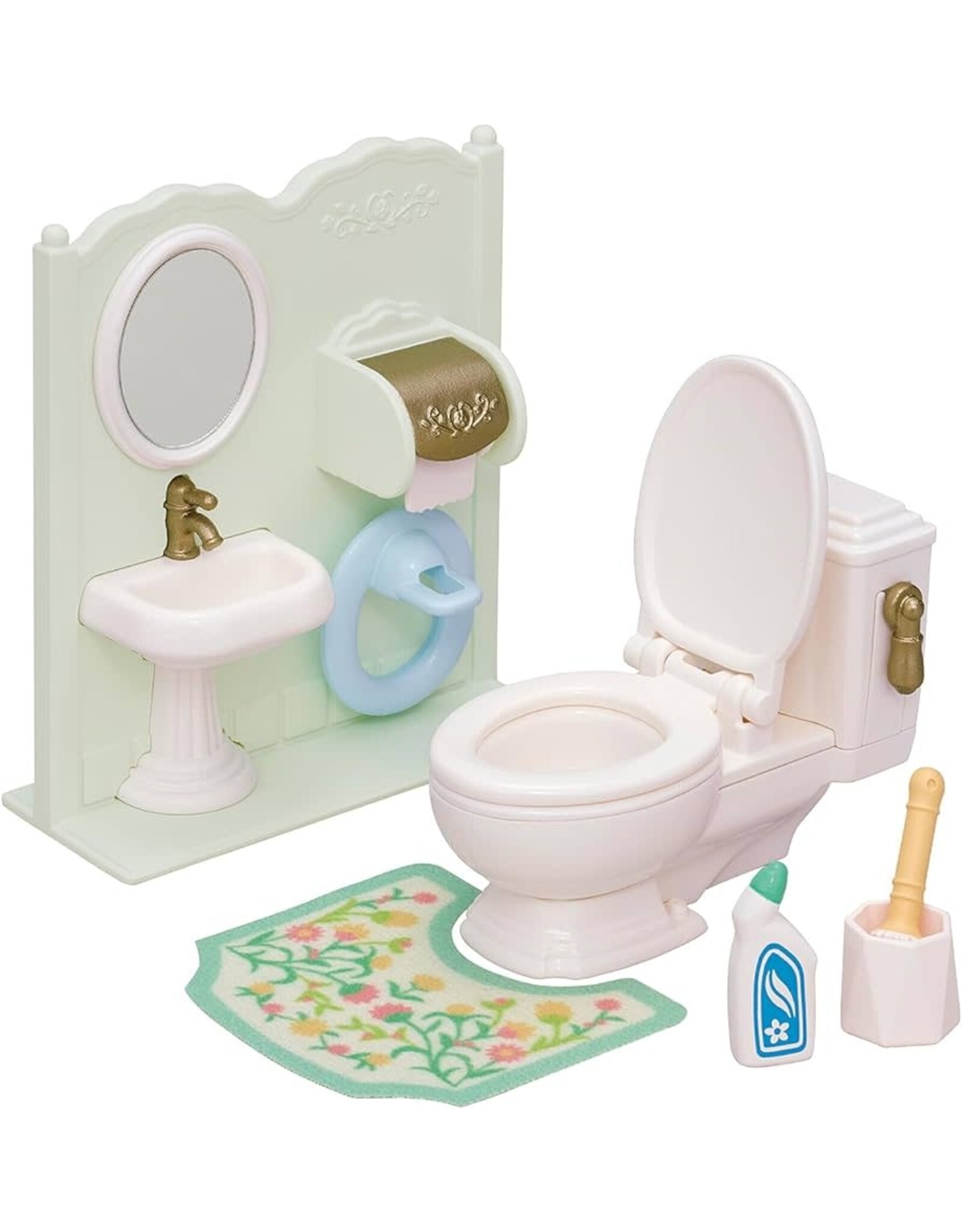 Calico Critters Calico Critters Toilet Set