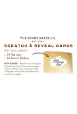The Penny Paper Co. Elf Mail Scratch And Reveal Cards