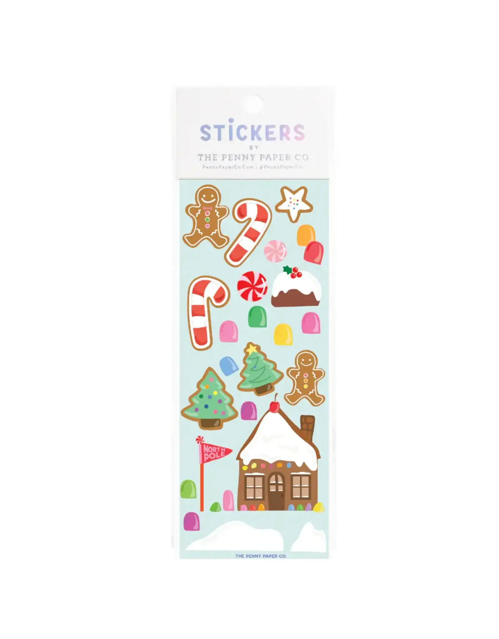 The Penny Paper Co. North Pole Sticker Sheet