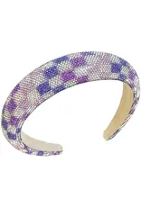 Mavi Bandz Era Crystal Check Headband
