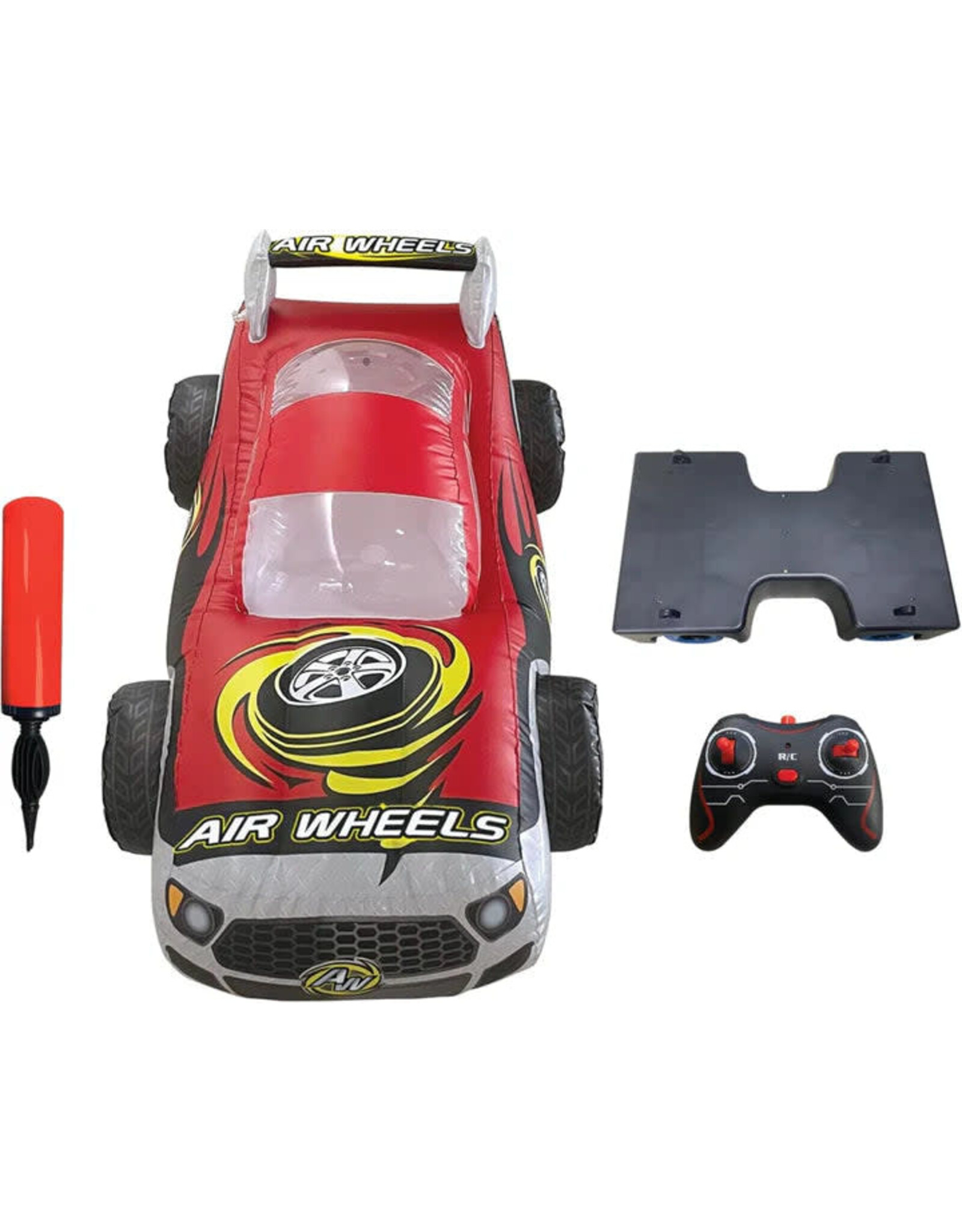 Mindscope Products Turbo Twister Air Wheels Inflatable Race Car Red