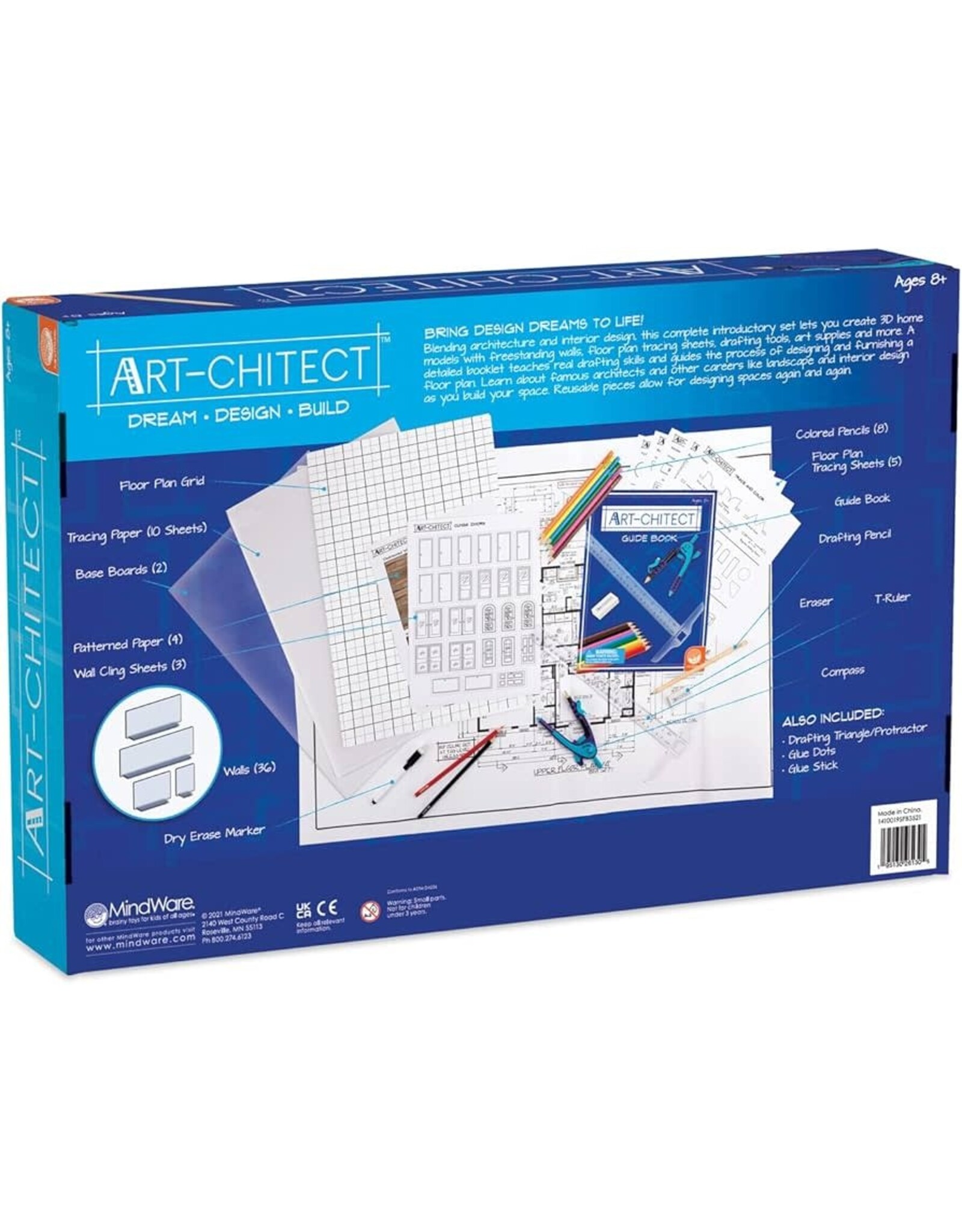 MindWare Art-chitect - 3D Design & Build Set