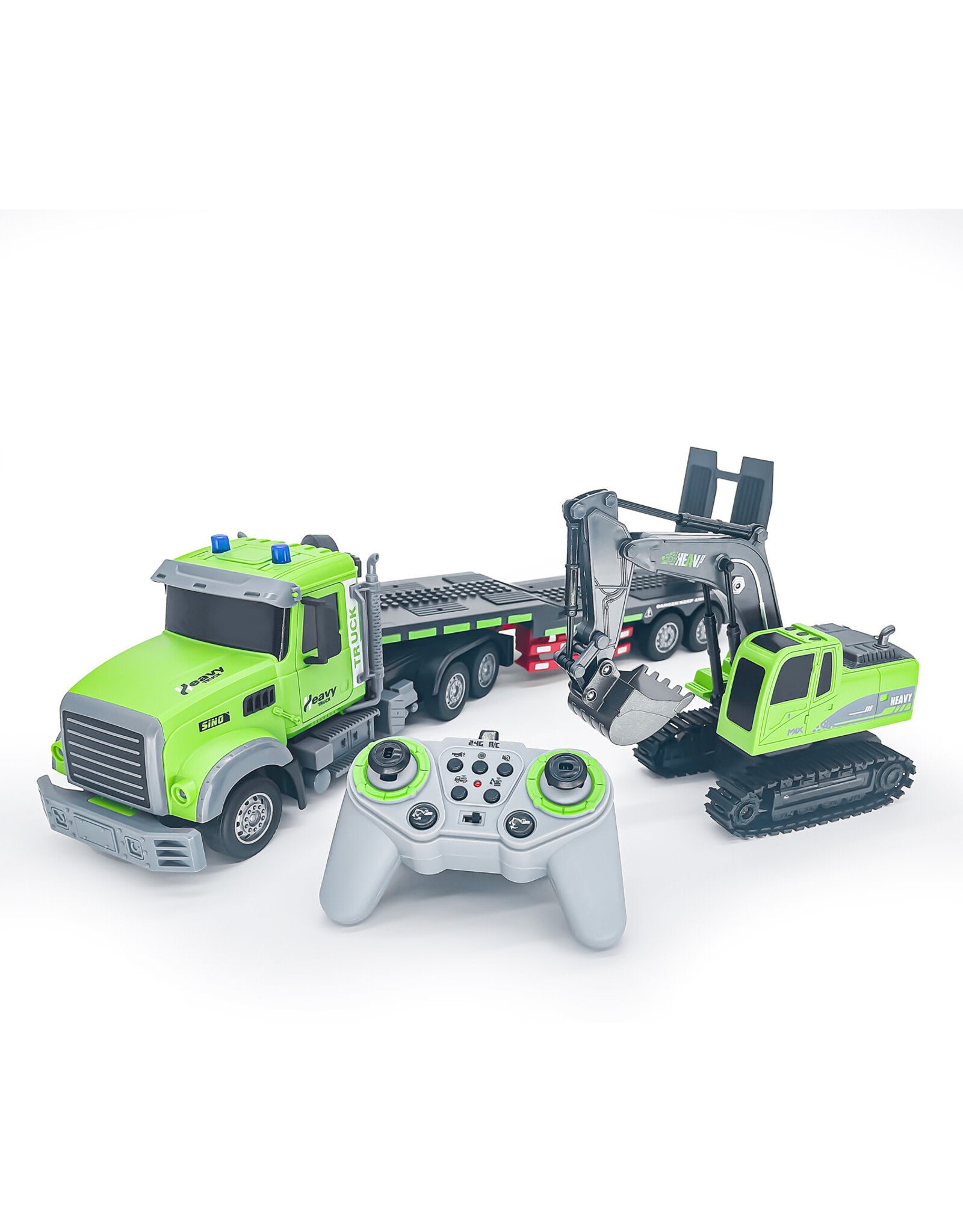 Odyssey Toys Wild Wheels Scooper RC With Flatbed