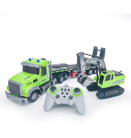 Odyssey Toys Wild Wheels Scooper RC With Flatbed