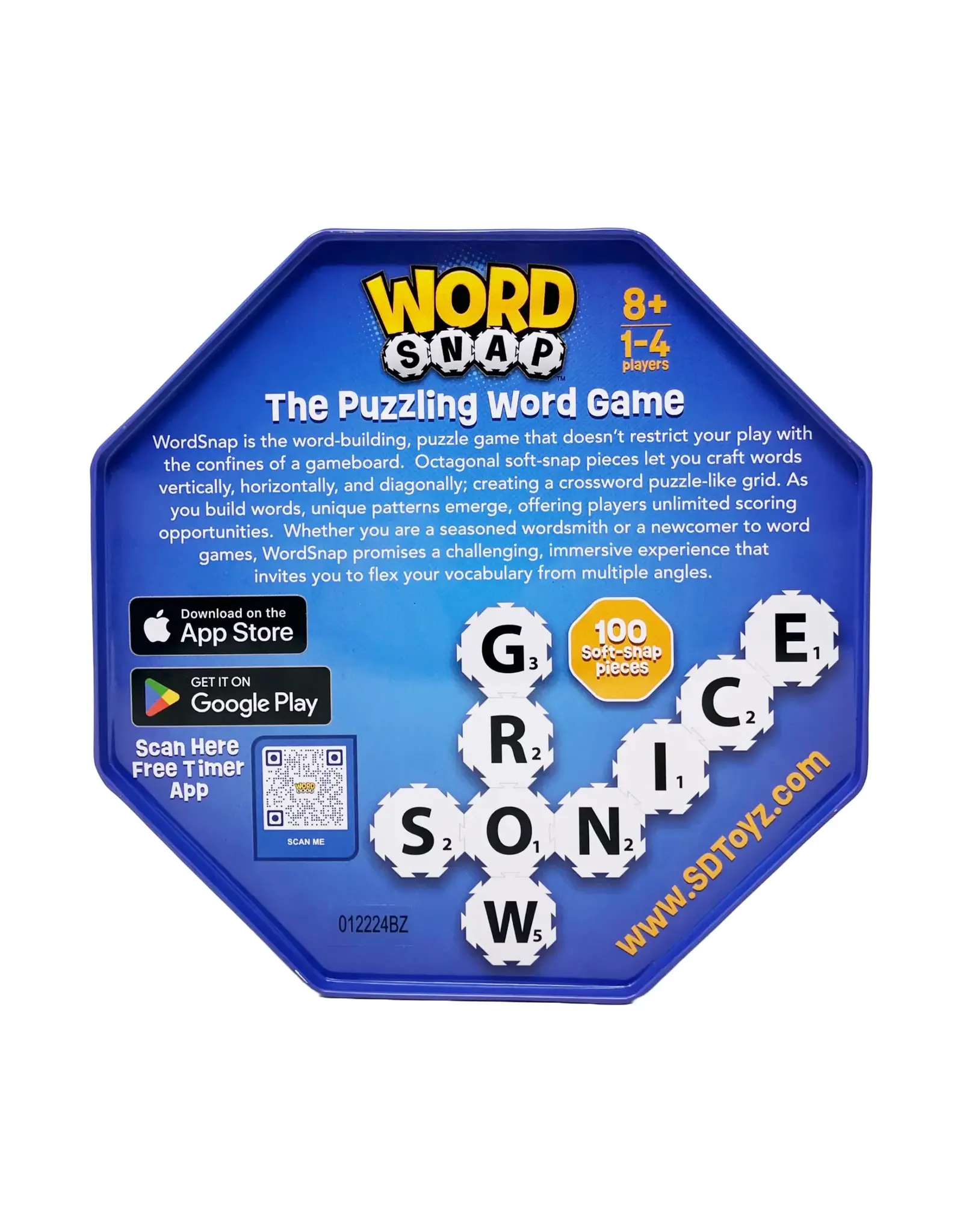Skullduggery Word Snap Puzzling Word Game