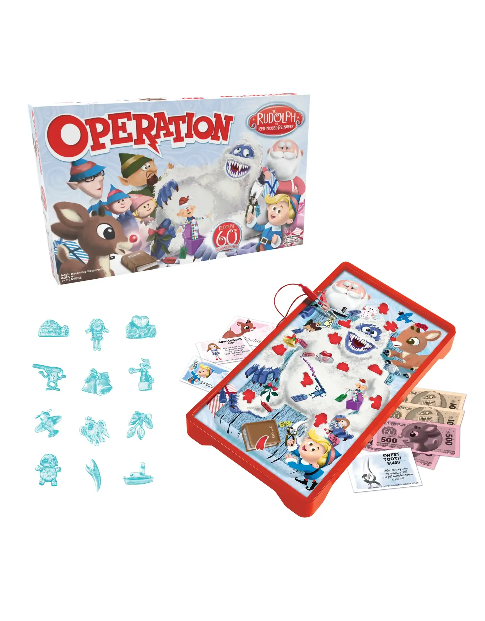 USAopoly Rudolph the Red-Nosed Reindeer Operation