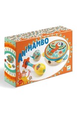 Djeco Animambo Tambourine, Maracas, Castanet Set