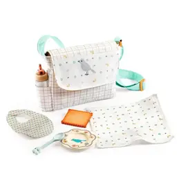 Djeco Mealtime Set Bag And Accessories