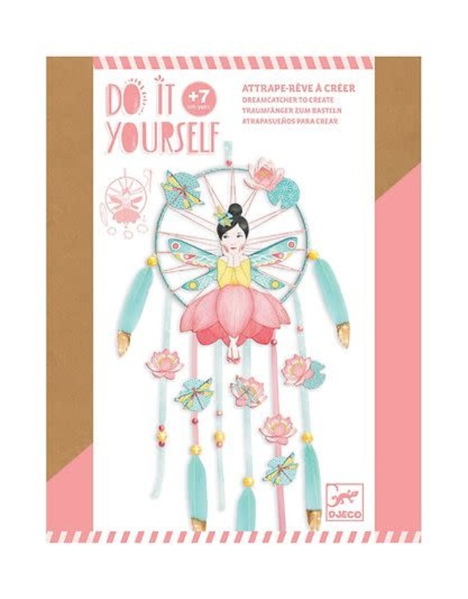 Djeco DIY Lotus Fairy Dreamcatcher