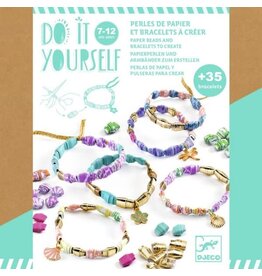 Djeco DIY Stylish And Golden Paper Beads And Bracelets