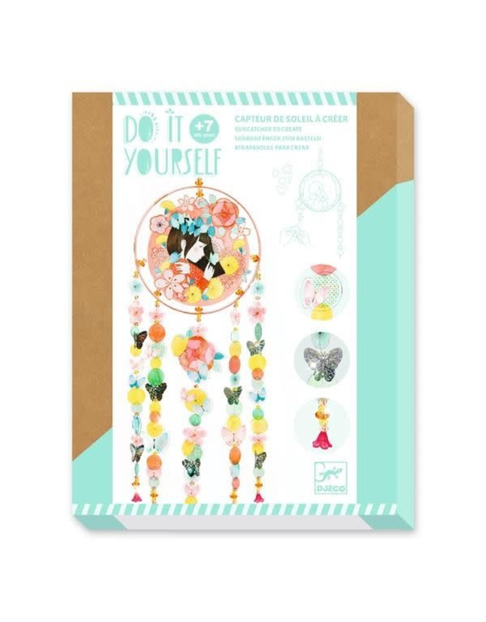 Djeco DIY Dancing Butterflies Suncatcher