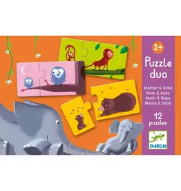 Djeco Puzzle Duo Mom And Baby