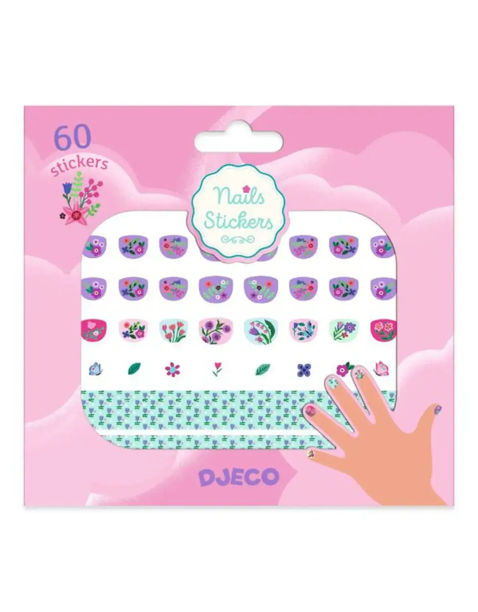 Djeco Nail Stickers Petite Fleur