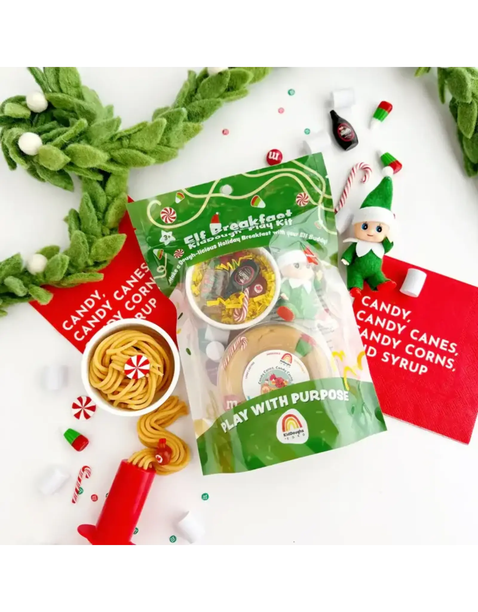 Earth Grown KidDoughs Elf Breakfast (Maple Syrup) KidDough Play Kit