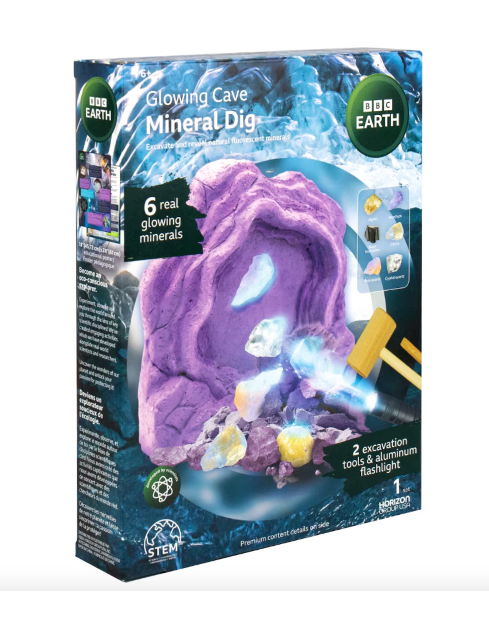 US Toy Company | Retevis BBC Glowing Mineral Dig