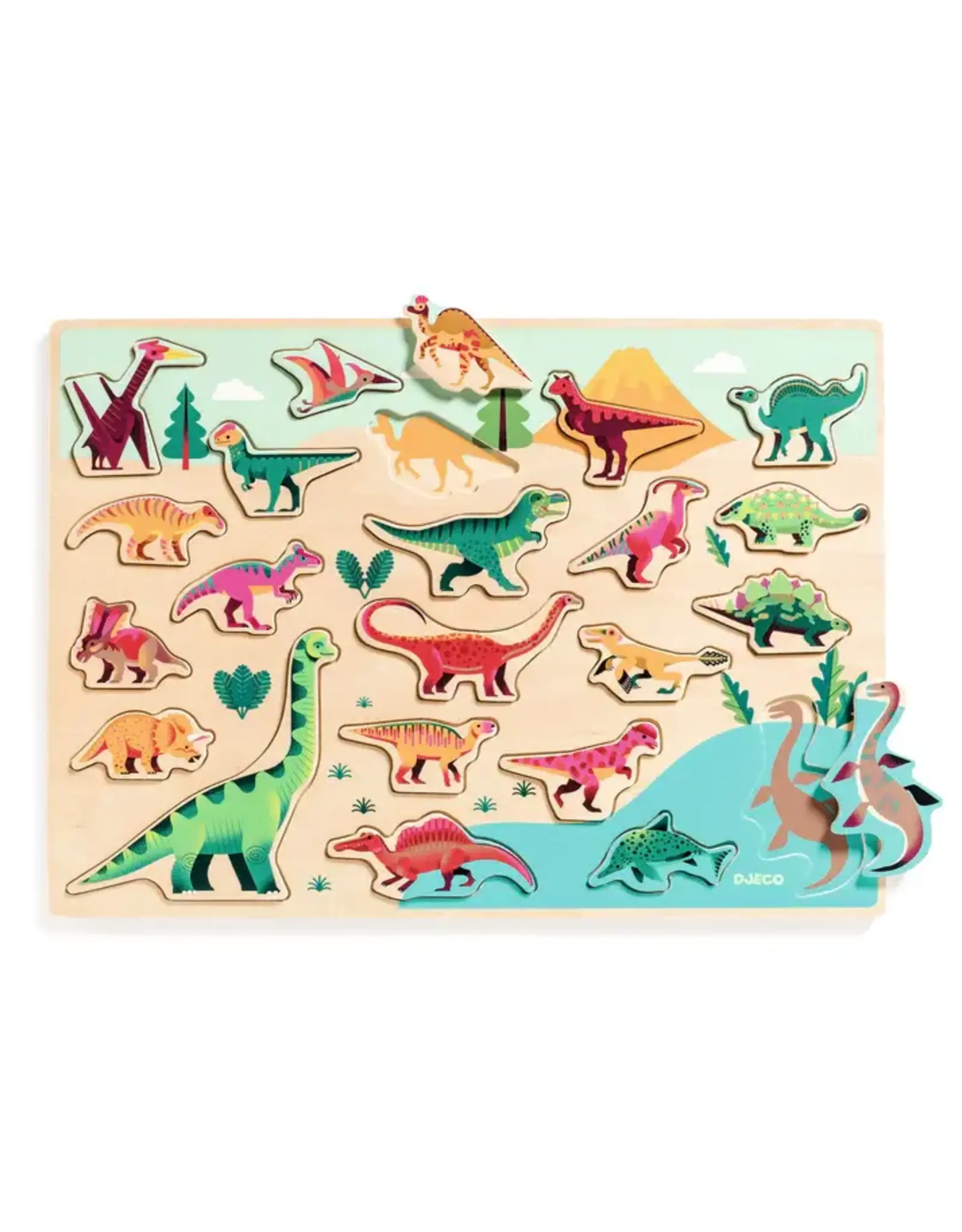 Djeco Dino Wooden Puzzle