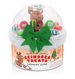 Kawaii Slime Reindeer Treats Crunchy Slime
