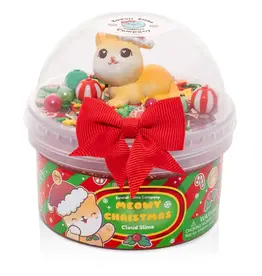 Kawaii Slime Meowy Christmas Cloud Slime