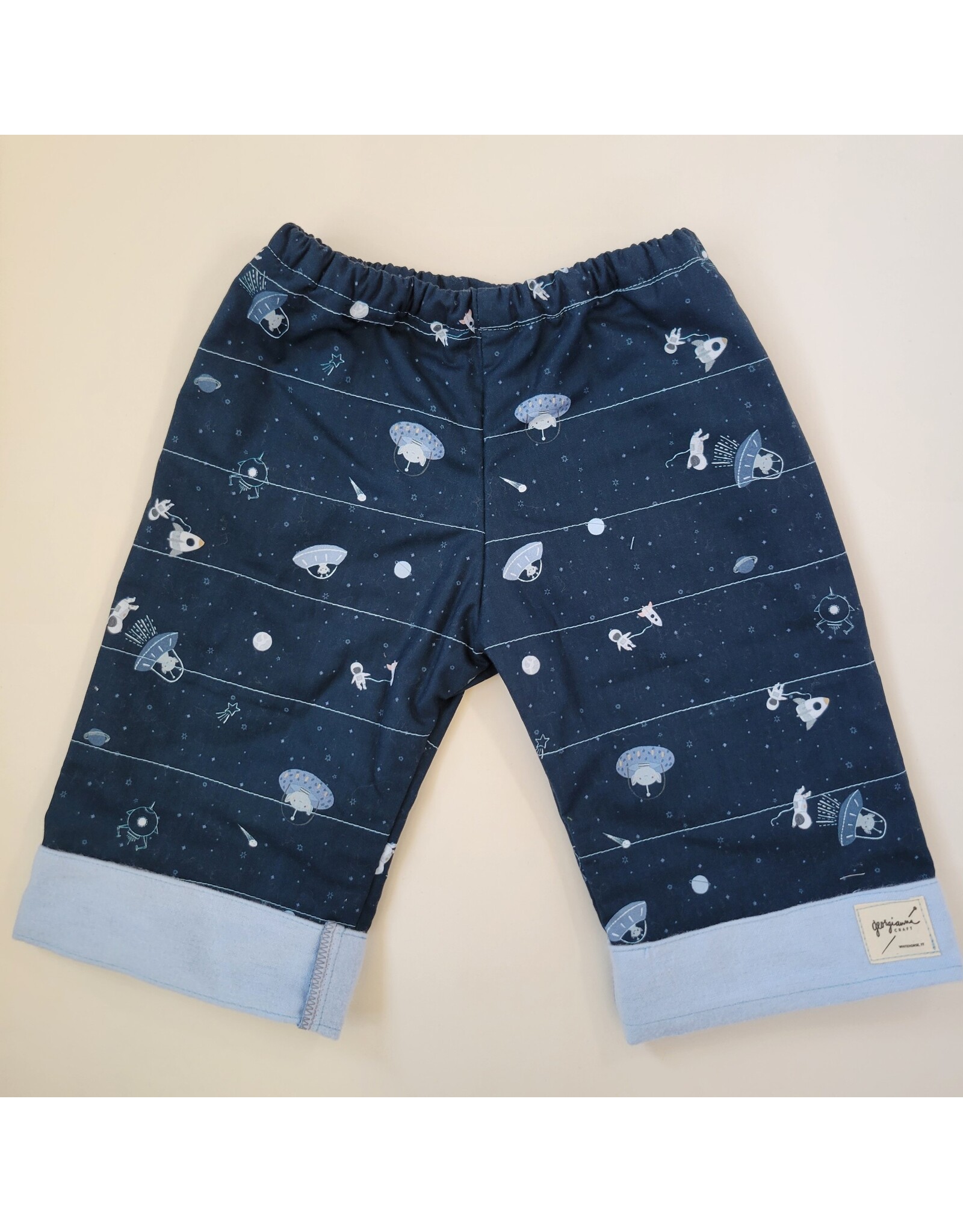 Georgi Pearson Quilty Pants Blue Space