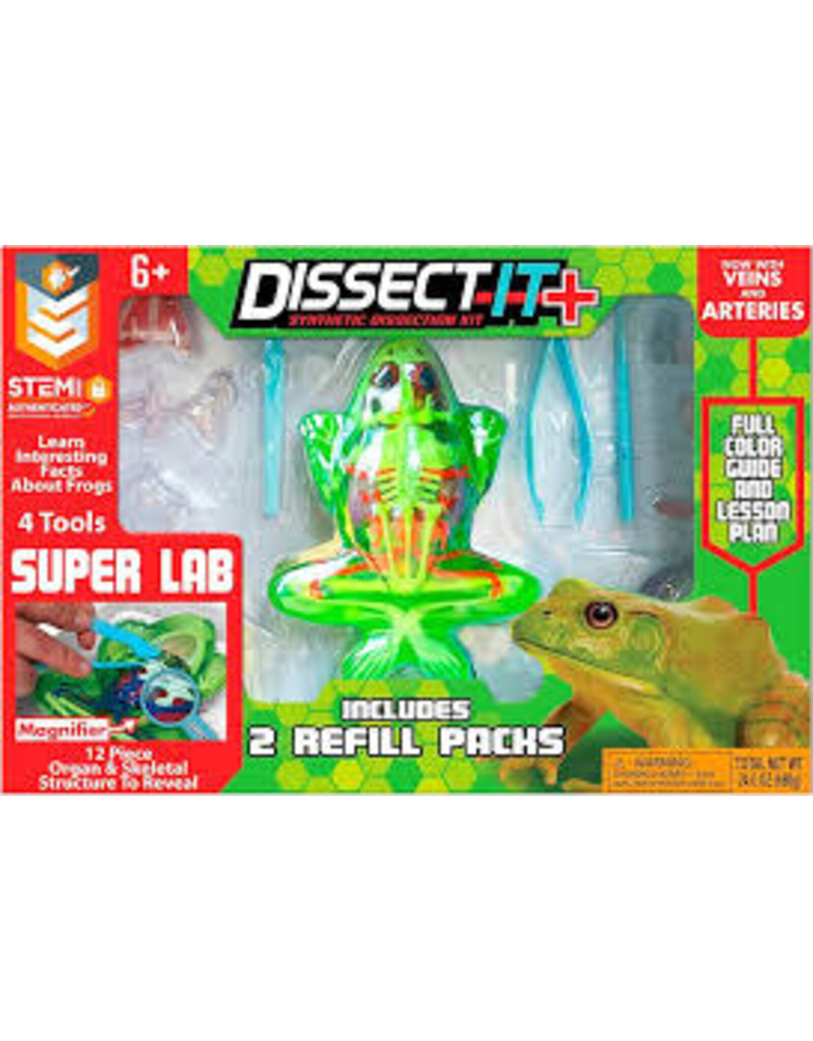 Top Secret Toys Dissect-It Frog Super Lab