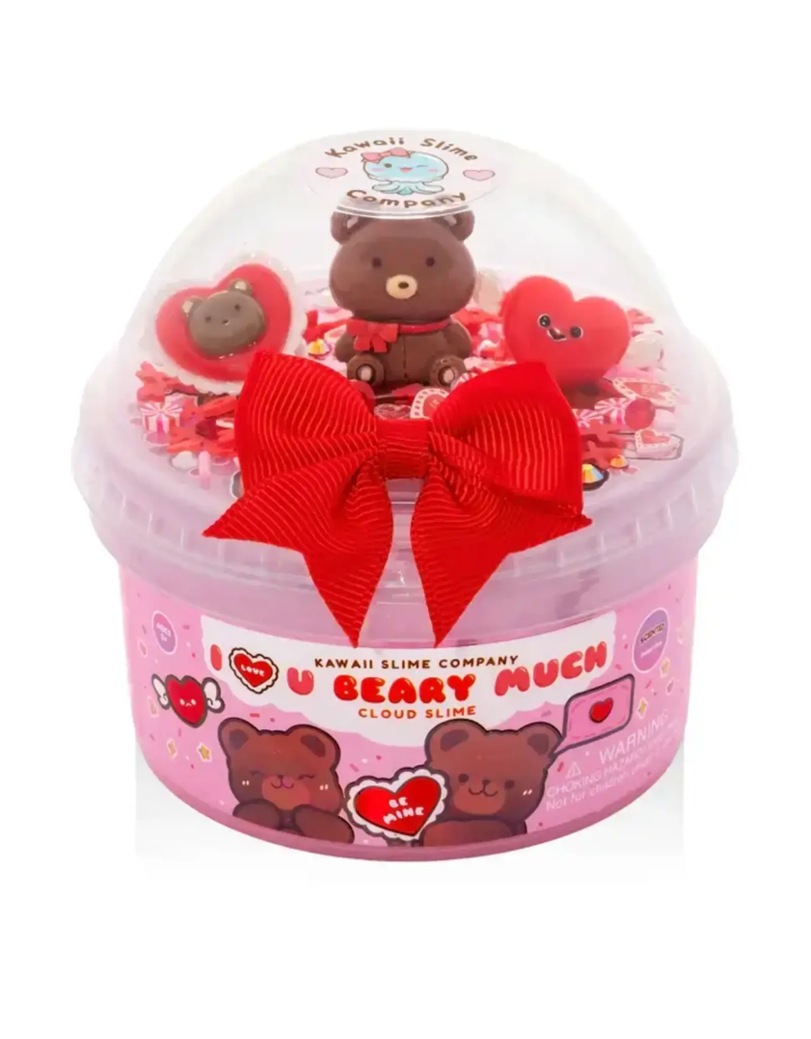 Kawaii Slime I Love You Beary Much Cloud Slime