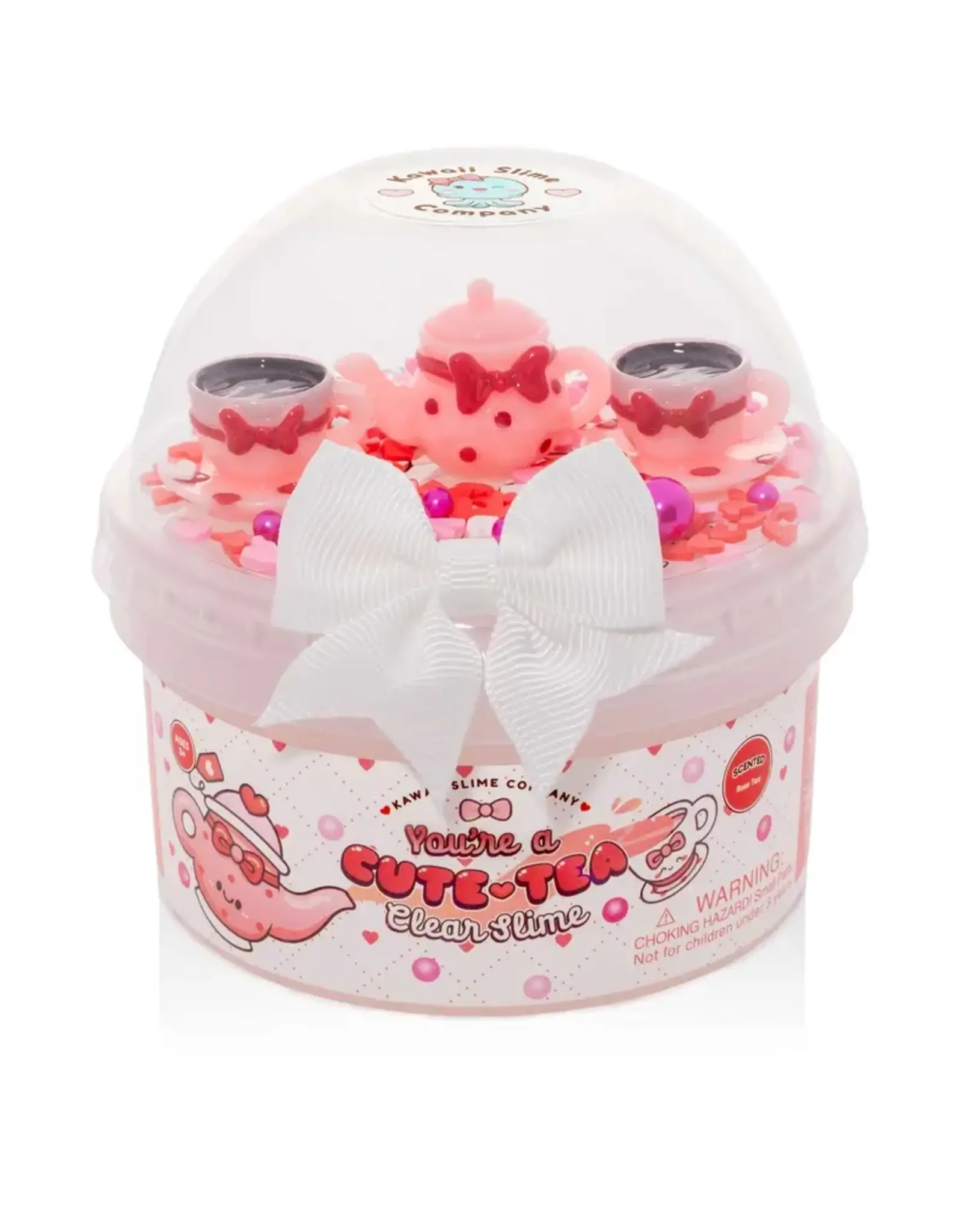 Kawaii Slime You're A Cute Tea Clear Slime