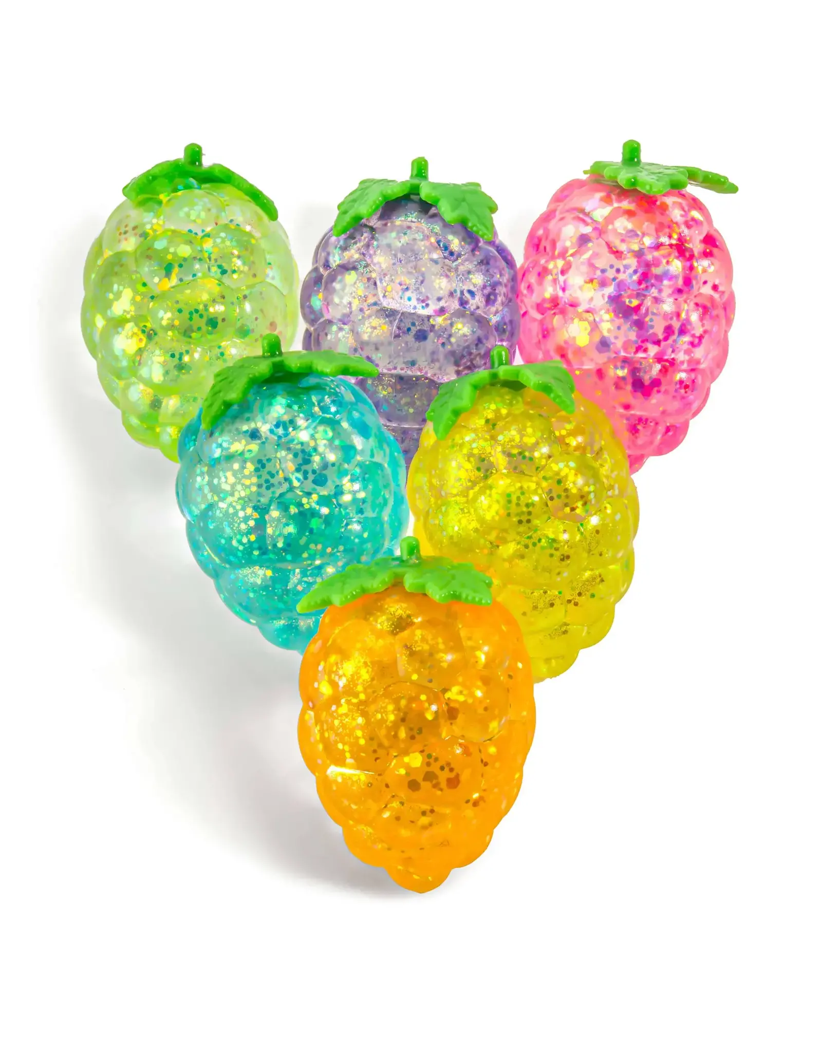 Kawaii Slime Pineapple Gummy 3D Fruits Sensory Squishy Toy