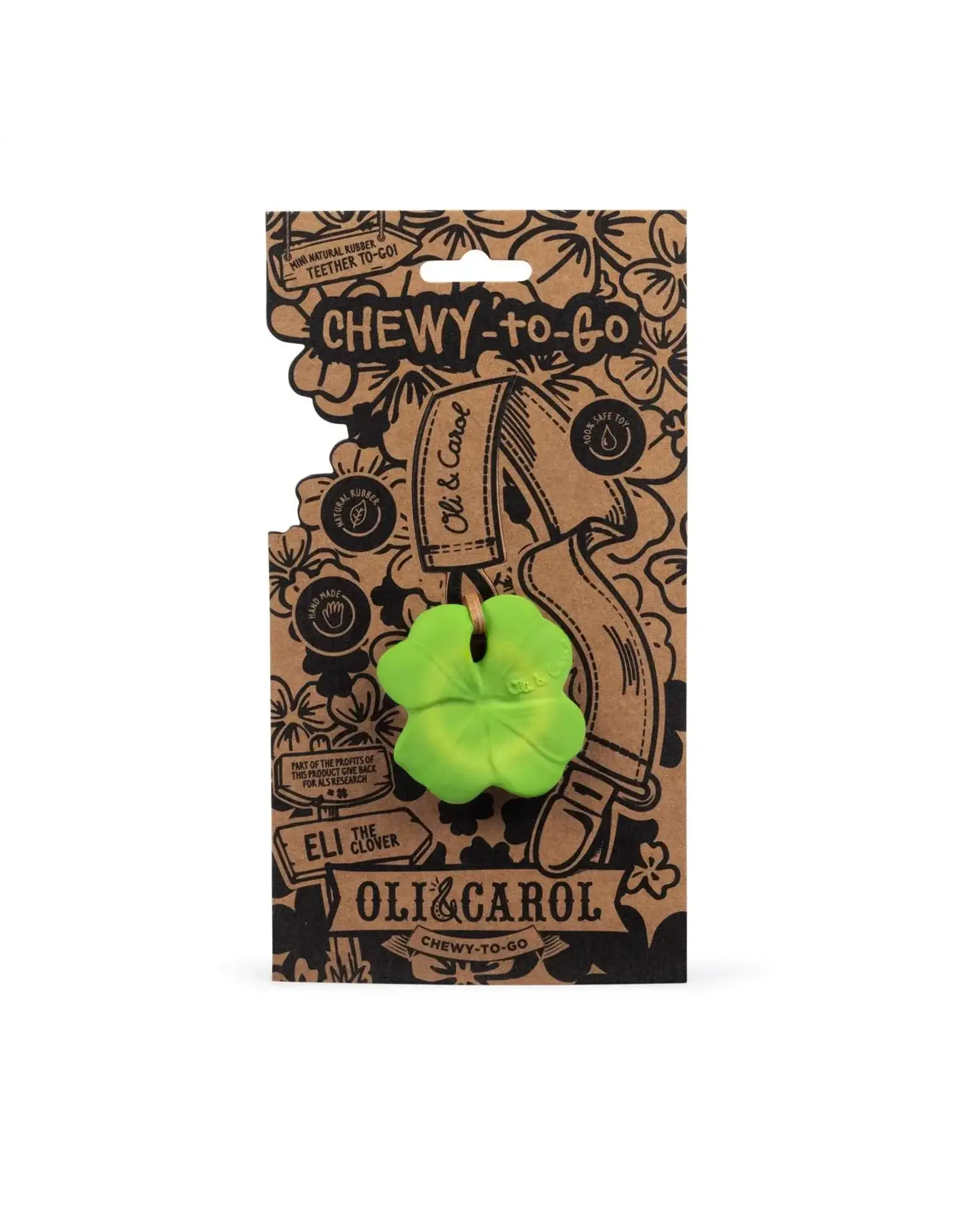 Oli & Carol Eli The Clover Baby Teether
