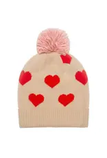 Huggalugs Sweetheart Knit Beanie Hat