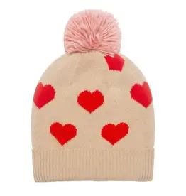 Huggalugs Sweetheart Knit Beanie Hat