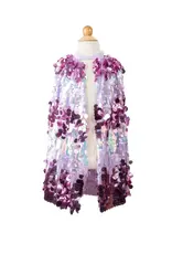 Great Pretenders The 5th Avenue Purple Pailette Cape Size 4-6