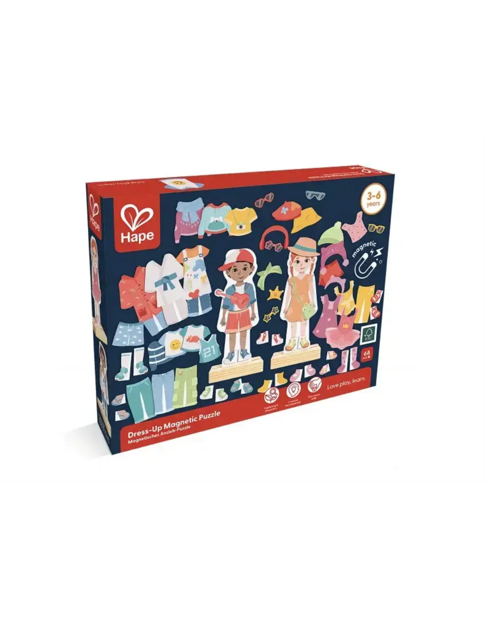 Hape Dress Up Magnetic Puzzle