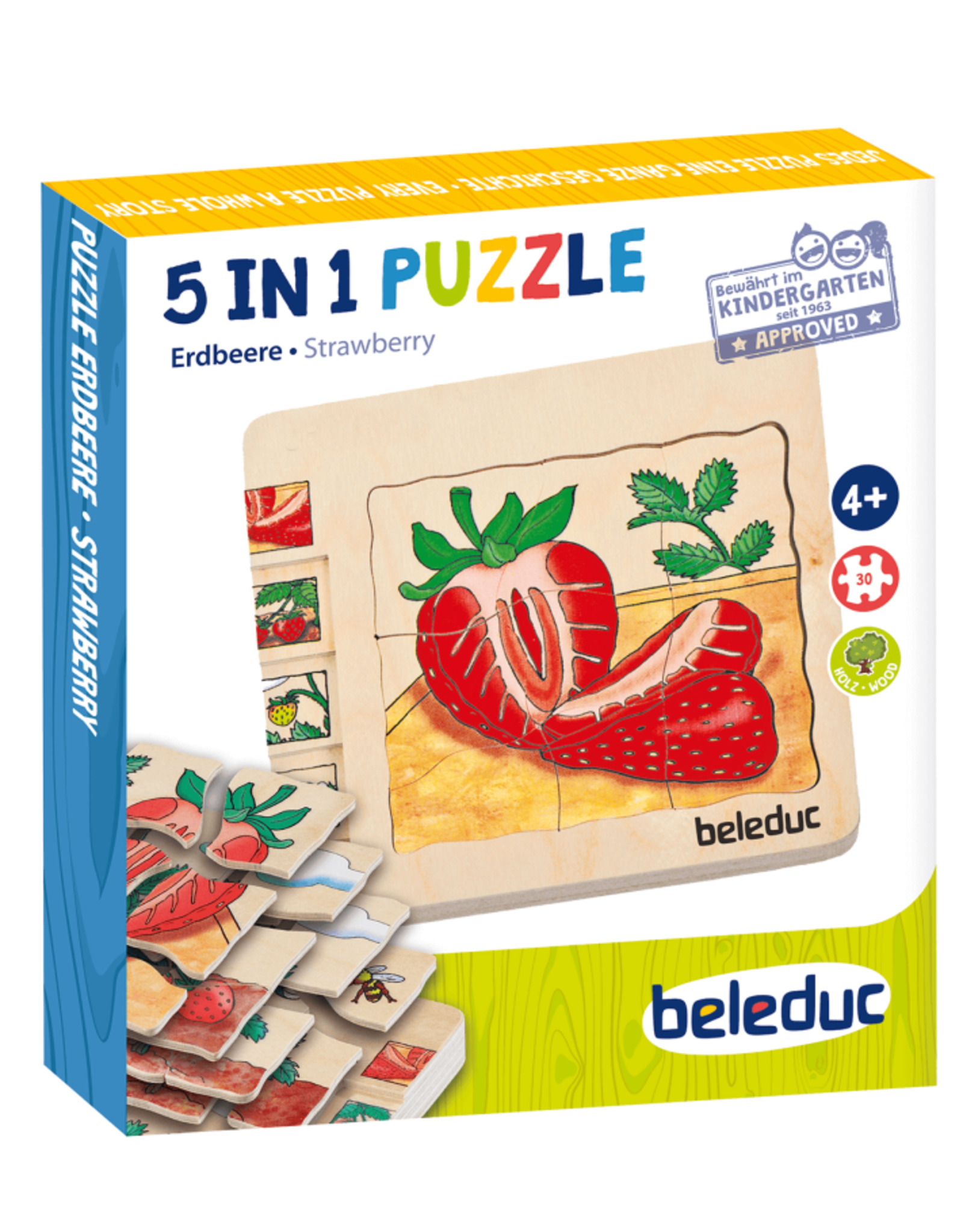 Beleduc Layer Puzzle Strawberry