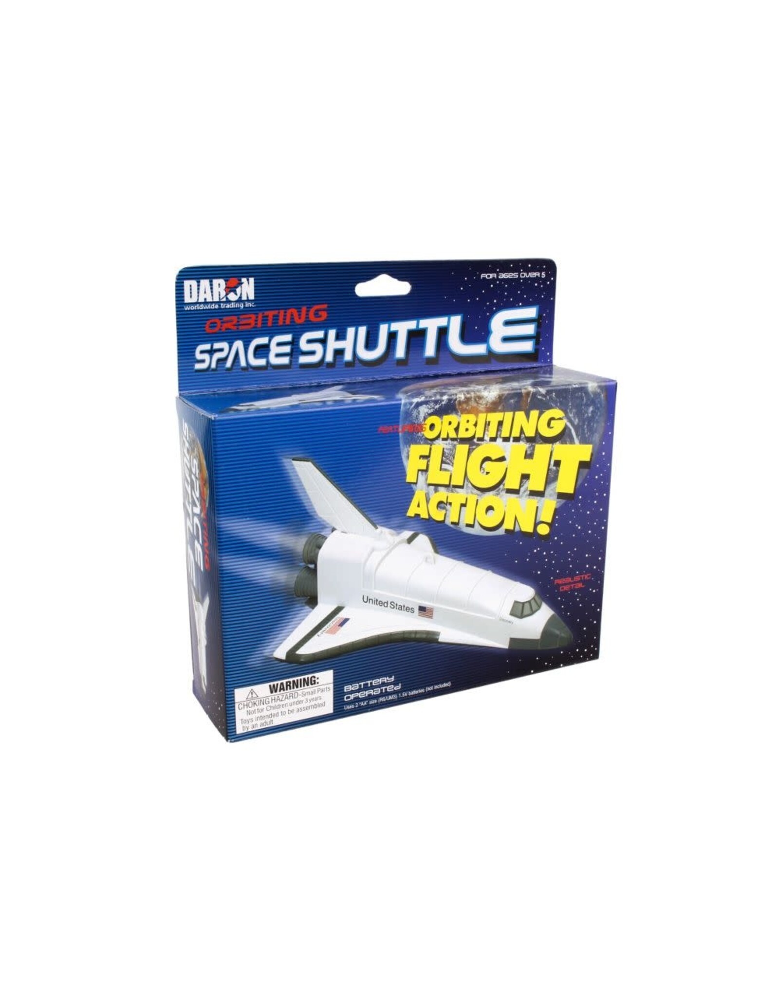 DARON Flying Space Shuttle On A String