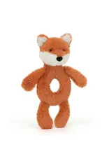 Jellycat Bashful Fox Cub Ring Rattle