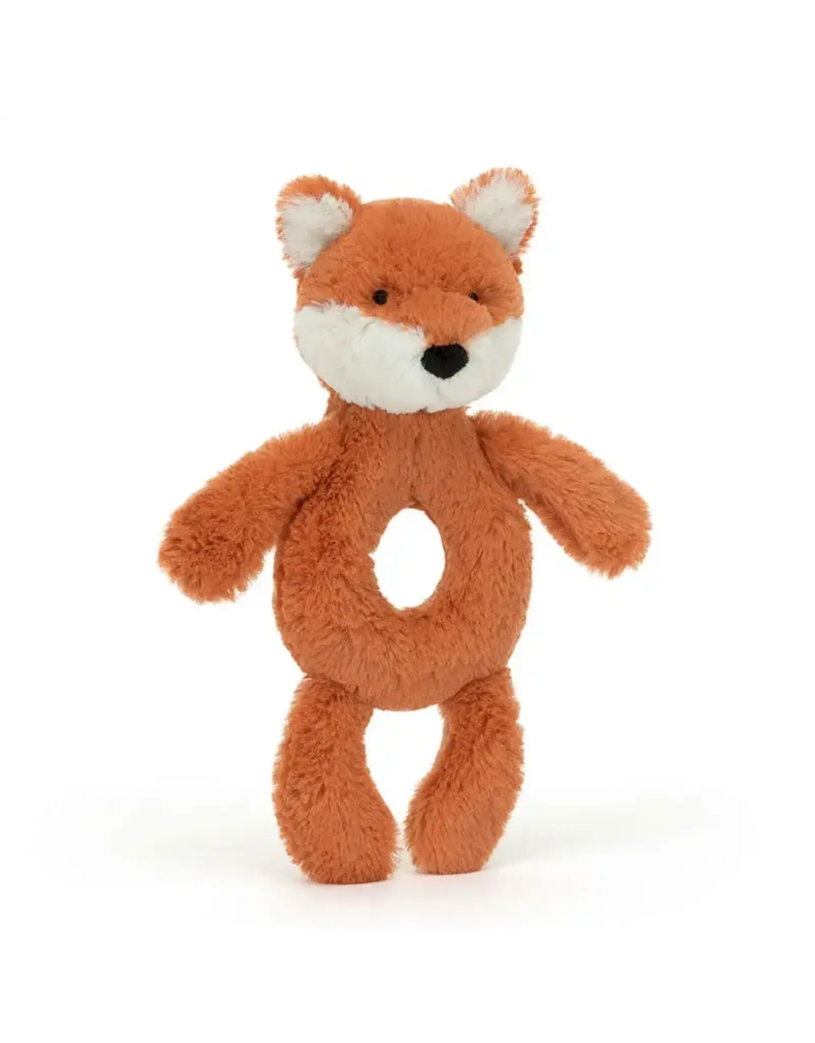 Jellycat Bashful Fox Cub Ring Rattle