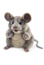 Folkmanis Gray Mouse Hand Puppet