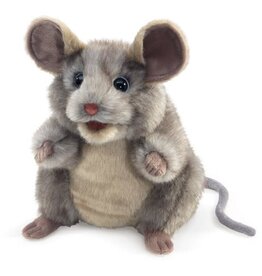 Folkmanis Gray Mouse Hand Puppet