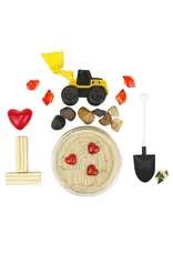 Earth Grown KidDoughs Valentines "I Dig You' Construction KidDough Play Kit