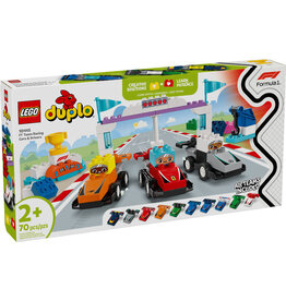 LEGO LEGO Duplo F1 Team Race Cars & Drivers