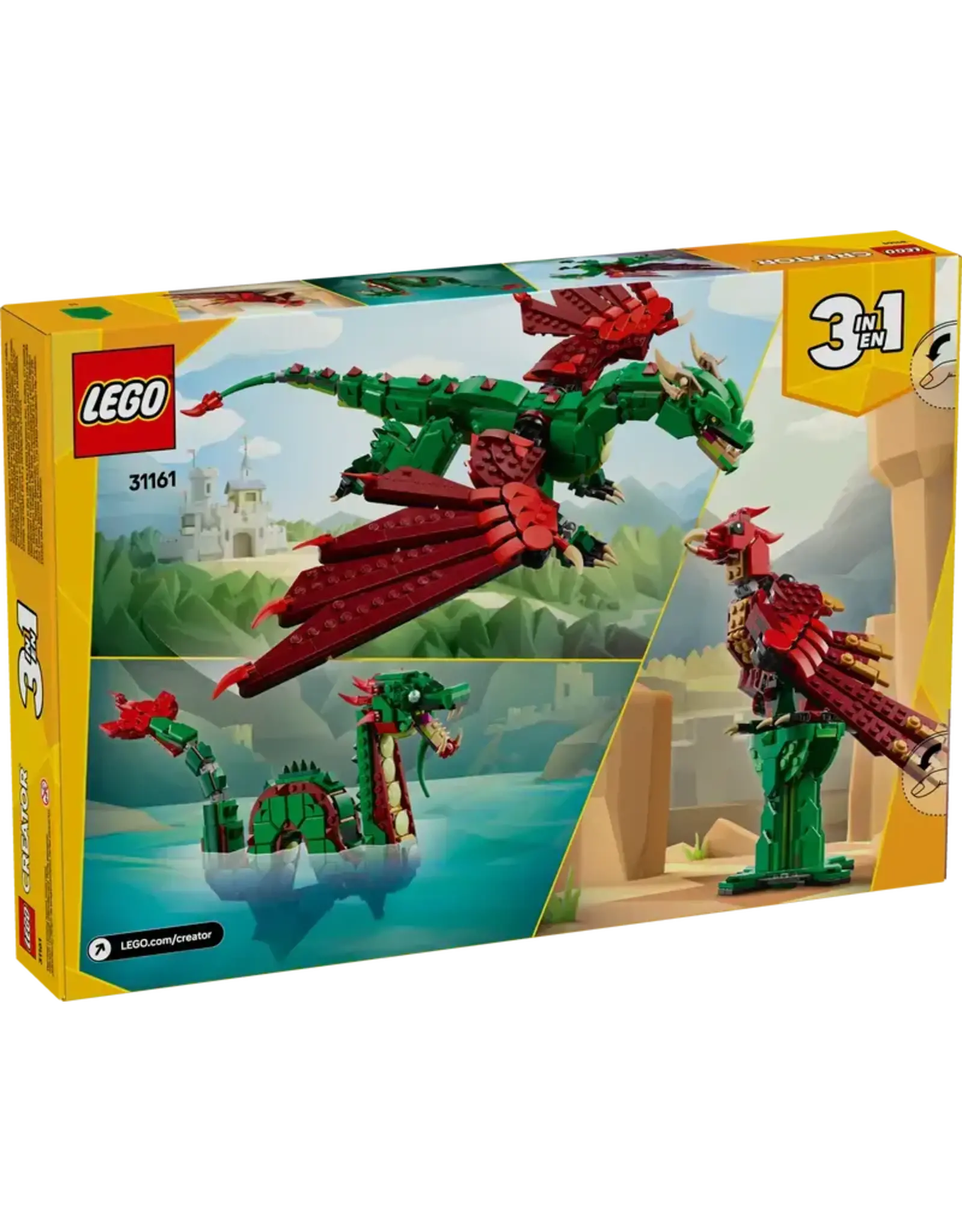 LEGO LEGO Creator 3 In 1 Medieval Dragon