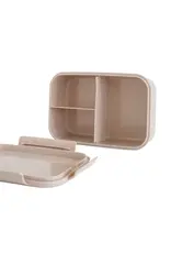 3 Sprouts Recycled Plastic Bento Box Blueberry Taupe