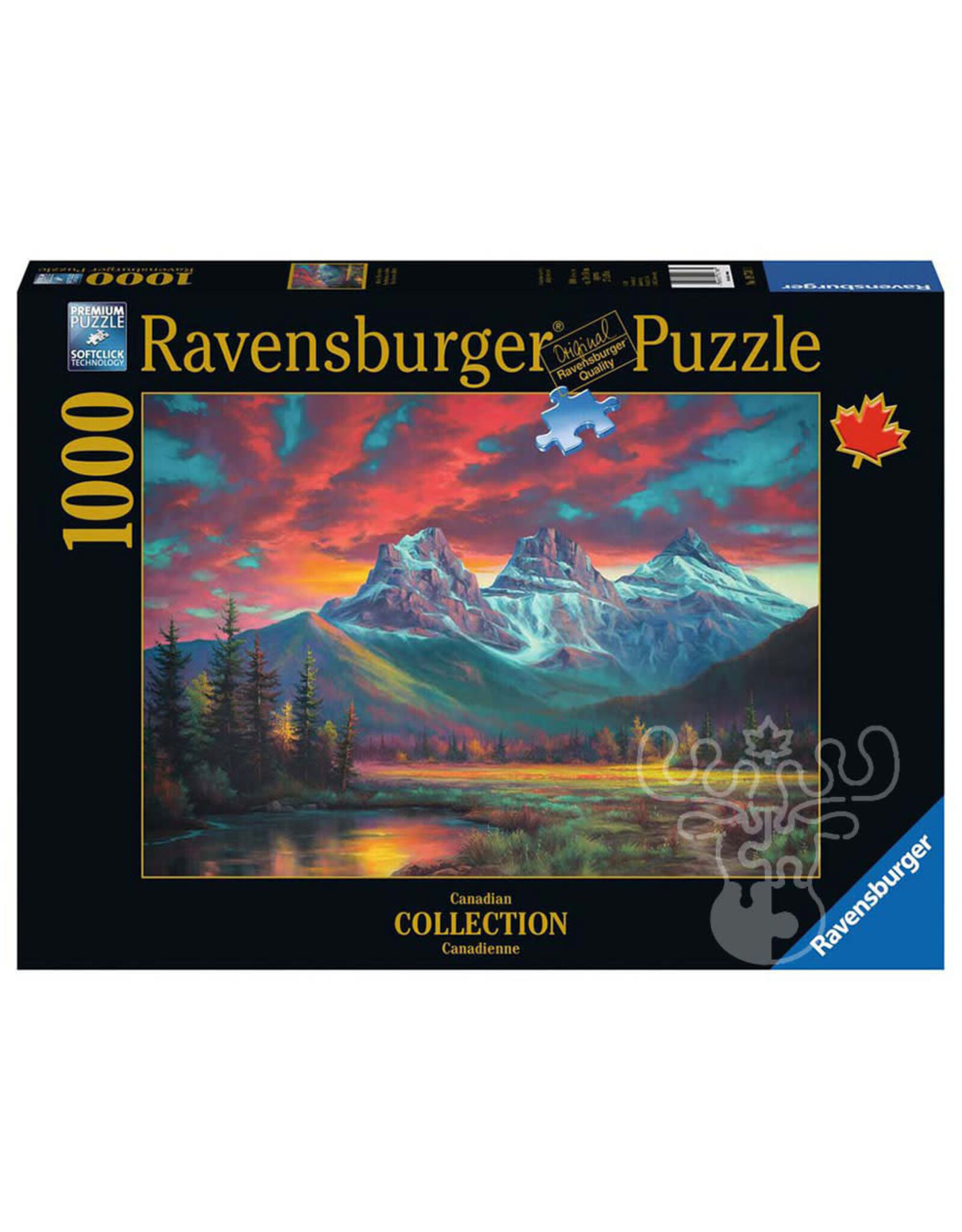 Ravensburger Canadian Collection: Alberta's Three Sisters 1000 Piece Puzzle